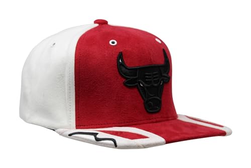 Mitchell & Ness NBA Day 6 Chicago Bulls Snapback Hat, Rot/Ausflug, einfarbig (Getaway Solids), Einheitsgr��e von Mitchell & Ness