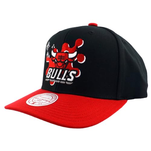 Mitchell & Ness NBA Groove Drip Pro Snapback Cap Chicago Bulls von Mitchell & Ness