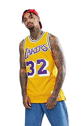 Mitchell & Ness NBA Hardwood Classics Swingman Los Angeles Lakers - Magic Johnson von Mitchell & Ness