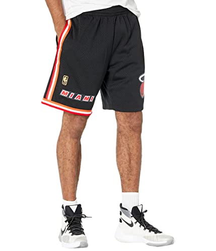 Mitchell & Ness NBA Hardwood Classics Swingman Shorts 2.0 - Miami Heat 1996-97, L von Mitchell & Ness