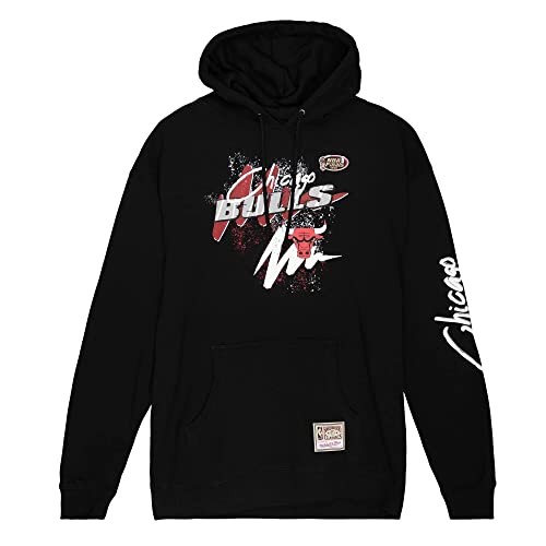 Mitchell & Ness NBA Hyper Hoops Hoodie (S, Chicago Bulls) von Mitchell & Ness