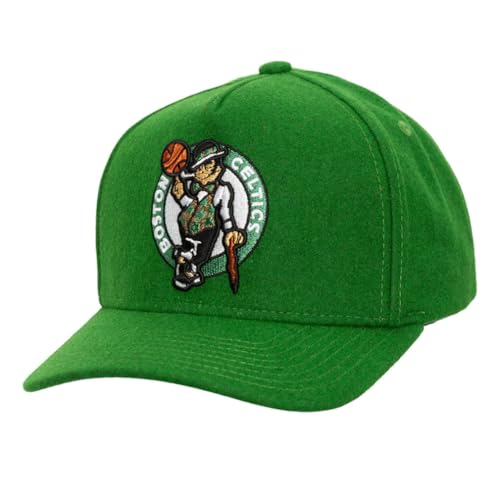 Mitchell & Ness NBA Kicking Wool Pro Strapback Cap Boston Celtics Green von Mitchell & Ness