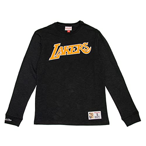 Mitchell & Ness NBA Legendary Slub Longsleeve (S, Los Angeles Lakers) von Mitchell & Ness