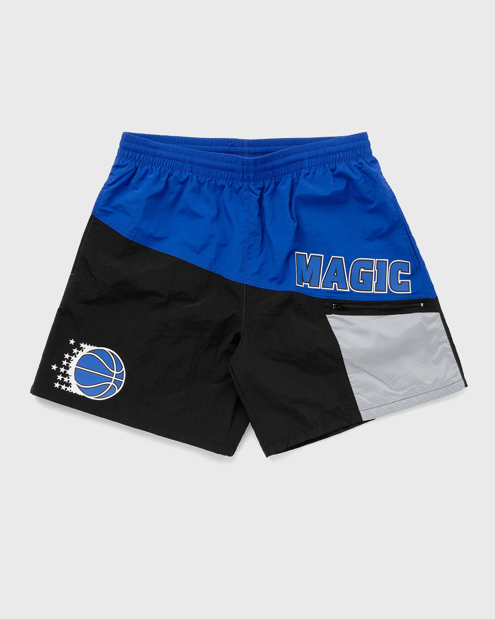 Mitchell & Ness NBA NYLON UTILITY SHORT ORLANDO MAGIC men Sport & Team Shorts black|blue in Größe:L von Mitchell & Ness