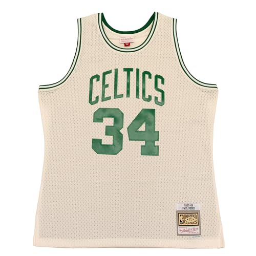 Mitchell & Ness NBA Off White Team Color Swingman Jersey Trikot Boston Celtics - Paul Pierce, XL von Mitchell & Ness