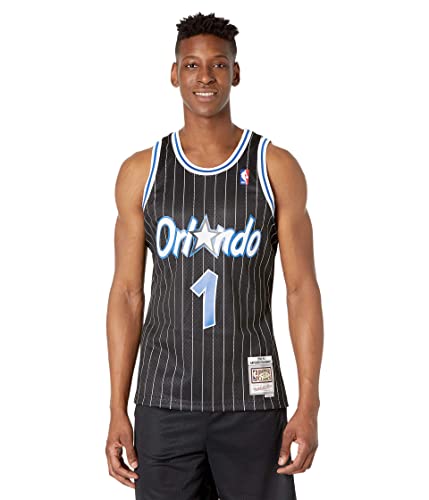 Mitchell & Ness NBA Orlando Magic Penny Hardaway Trikot Herren schwarz/blau, S von Mitchell & Ness