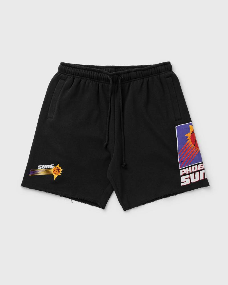 Mitchell & Ness NBA POSTGAME FLEECE SHORTS VINTAGE LOGO PHOENIX SUNS men Sport & Team Shorts black in Größe:XXL von Mitchell & Ness