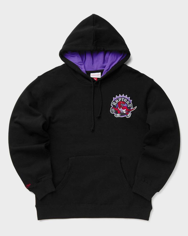 Mitchell & Ness NBA PREMIUM N&N PLAYER FLEECE VINTAGE LOGO TORONTO RAPTORS  VINCE CARTER #15 men Hoodies|Team Sweats black in Größe:L von Mitchell & Ness