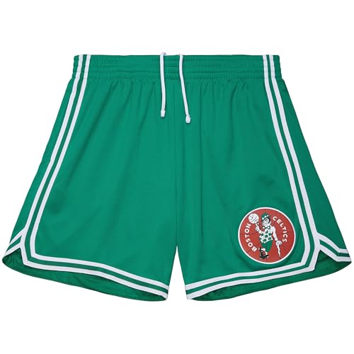 Mitchell & Ness NBA Shorts Sporthose Male Trainingshose Vintage Logo - Boston Celtics, XL von Mitchell & Ness