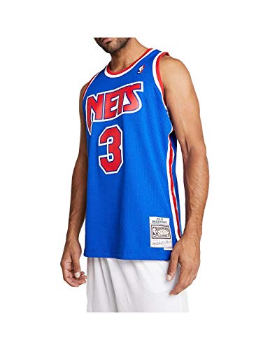 Mitchell & Ness NBA Swingman Dražen Petrović New Jersey Nets 1992-93 Hardwood Classics blau von Mitchell & Ness