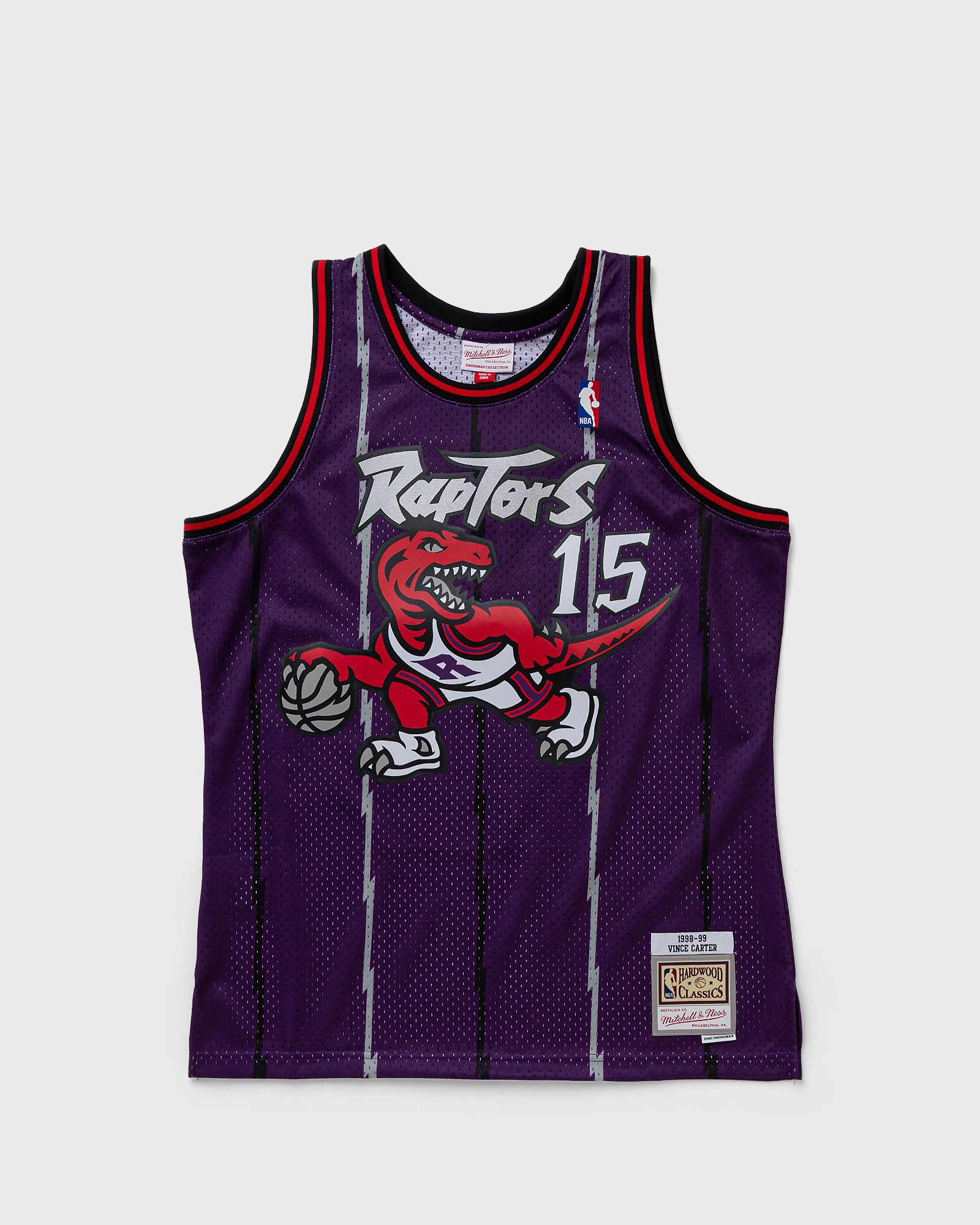 Mitchell & Ness NBA Swingman Jersey Toronto Raptors Road 1998-99 Vince Carter #15 men Jerseys purple in Größe:S von Mitchell & Ness