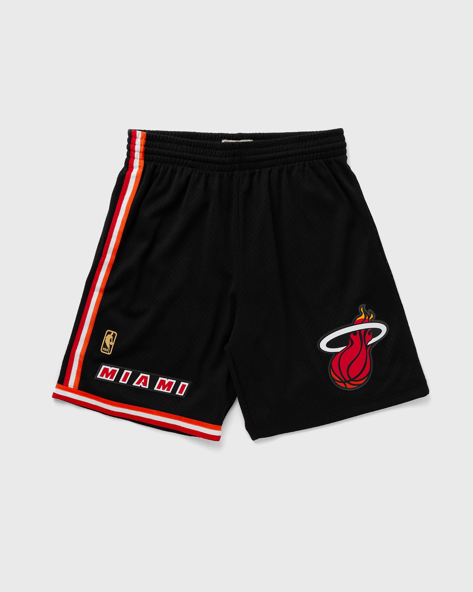 Mitchell & Ness NBA Swingman Shorts Miami Heat Road 1996-97 men Sport & Team Shorts black in Größe:XL von Mitchell & Ness