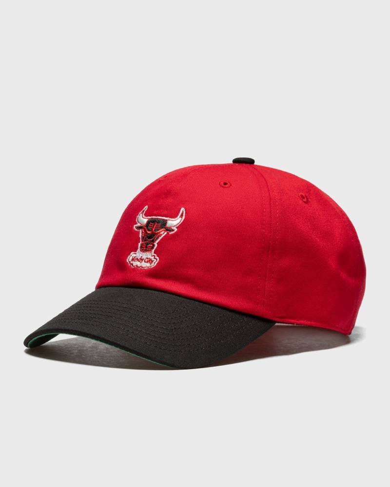 Mitchell & Ness NBA TEAM 2 TONE 2.0 DAD STRAPBACK CAP HWC CHICAGO BULLS men Caps red in Größe:ONE SIZE von Mitchell & Ness
