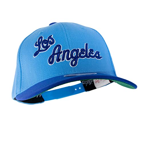 Mitchell & Ness NBA Team 2 Tone 2.0 Stretch Snapback - Los Angeles Lakers, Blue von Mitchell & Ness