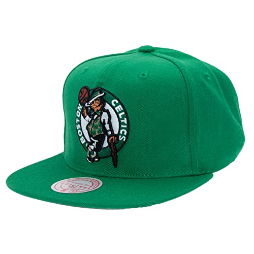 Mitchell & Ness NBA Team Ground 2.0 Snapback - Boston Celtics, Green von Mitchell & Ness