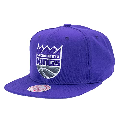 Mitchell & Ness NBA Team Ground 2.0 Snapback - Sacramento Kings, Purple von Mitchell & Ness