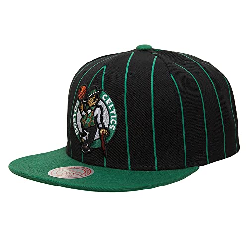 Mitchell & Ness NBA Team Pin Snapback Cap Boston Celtics Black von Mitchell & Ness