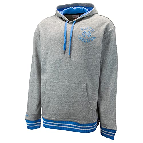 Mitchell & Ness NCAA Classic French Terry Hoody - University of North Carolina, L von Mitchell & Ness