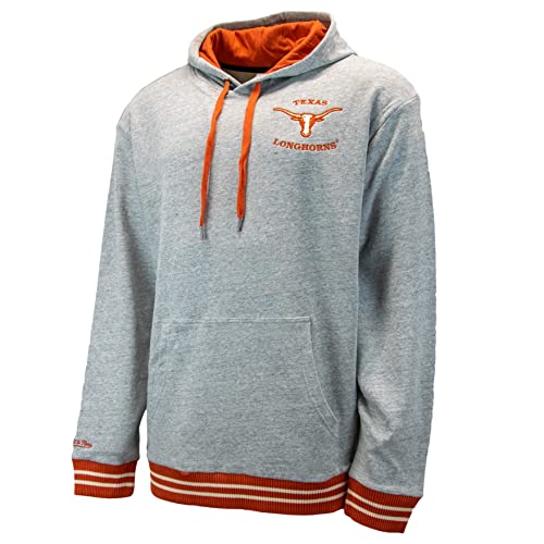 Mitchell & Ness NCAA Classic French Terry Hoody - University of Texas at Austin, M von Mitchell & Ness