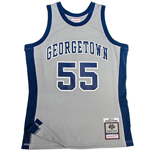 Mitchell & Ness NCAA Swingman Jersey Georgetown University - D. Mutombo, XXL von Mitchell & Ness