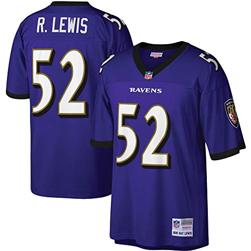 Mitchell & Ness NFL Legacy Jersey - Baltimore Ravens - Ray Lewis #52, XXL von Mitchell & Ness
