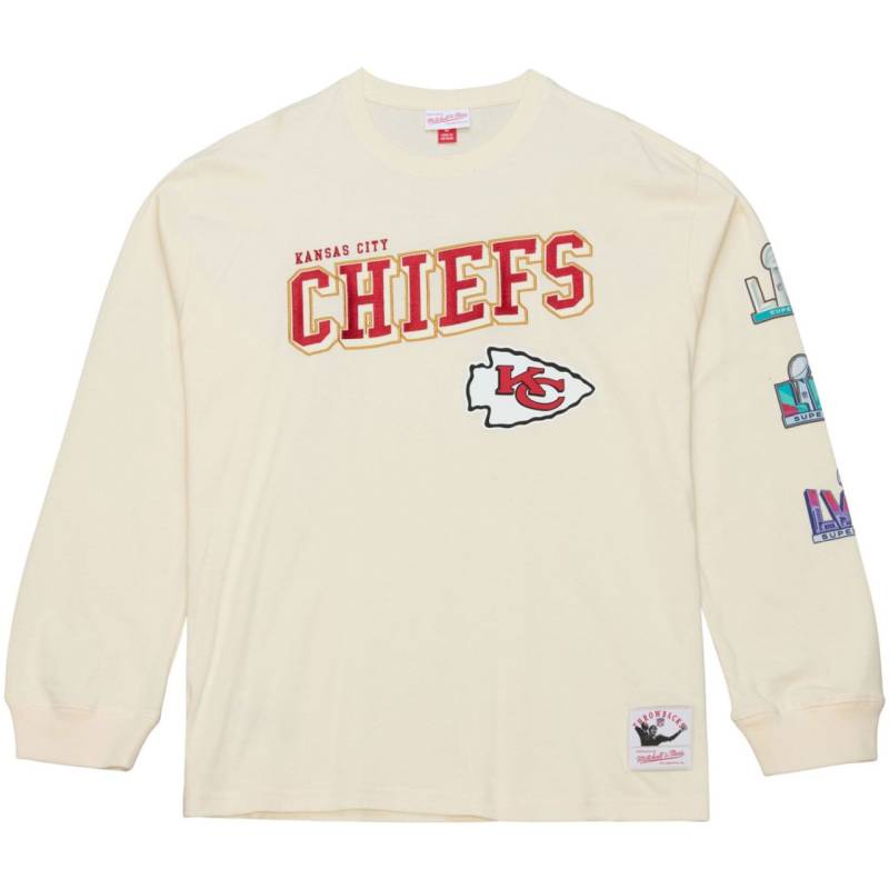 Mitchell & Ness NFL Longsleeve Shirt Kansas City Chiefs von Mitchell & Ness