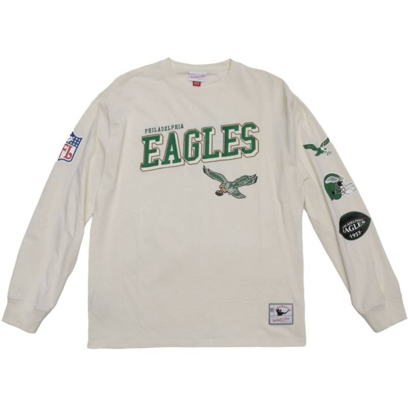Mitchell & Ness NFL Longsleeve Shirt Philadelphia Eagles von Mitchell & Ness
