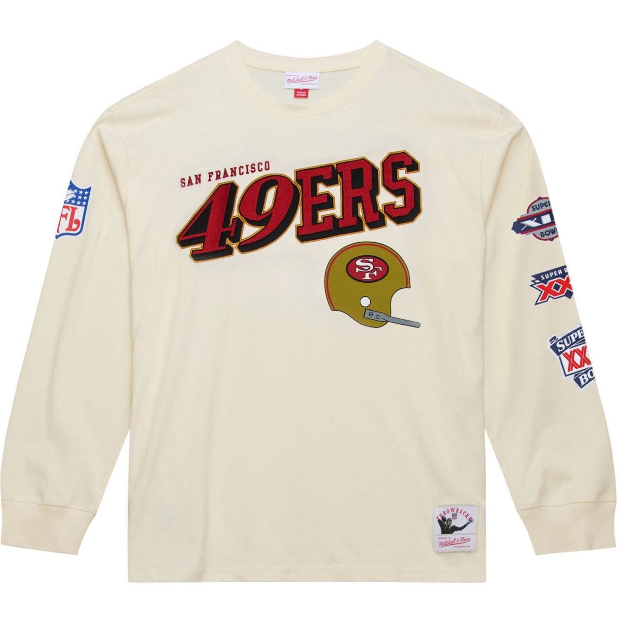 Mitchell & Ness NFL Longsleeve Shirt - San Francisco 49ers von Mitchell & Ness