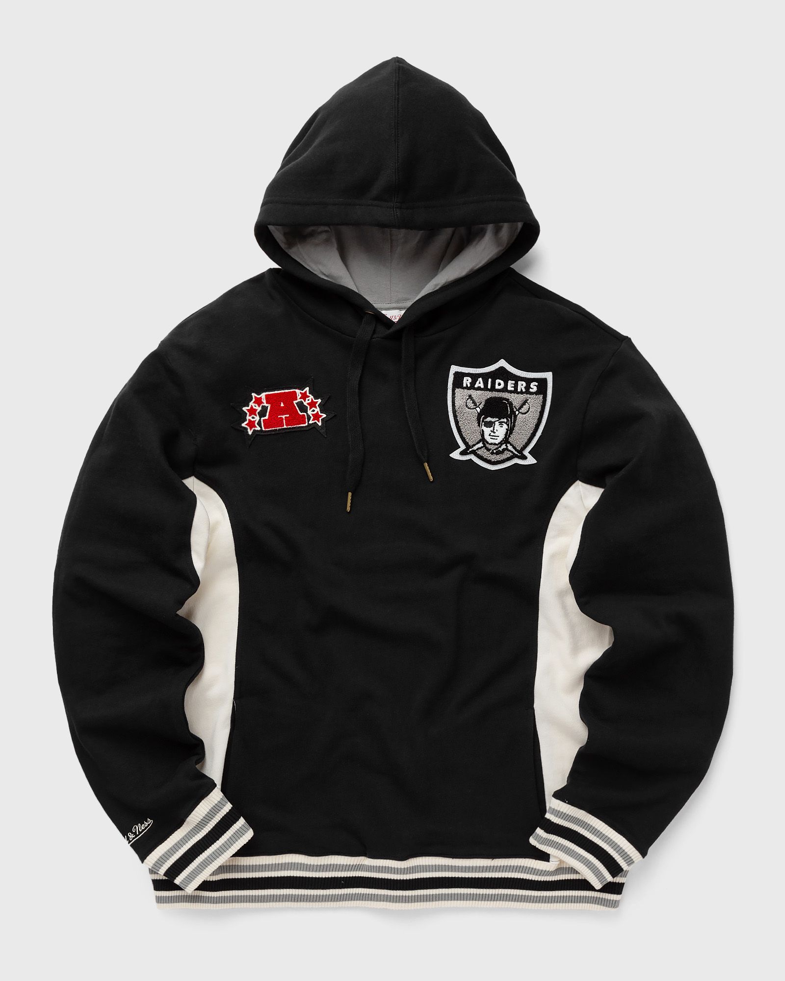 Mitchell & Ness NFL TEAM LEGACY FRENCH TERRY HOODIE OAKLAND RAIDERS men Hoodies|Team Sweats black in Größe:L von Mitchell & Ness