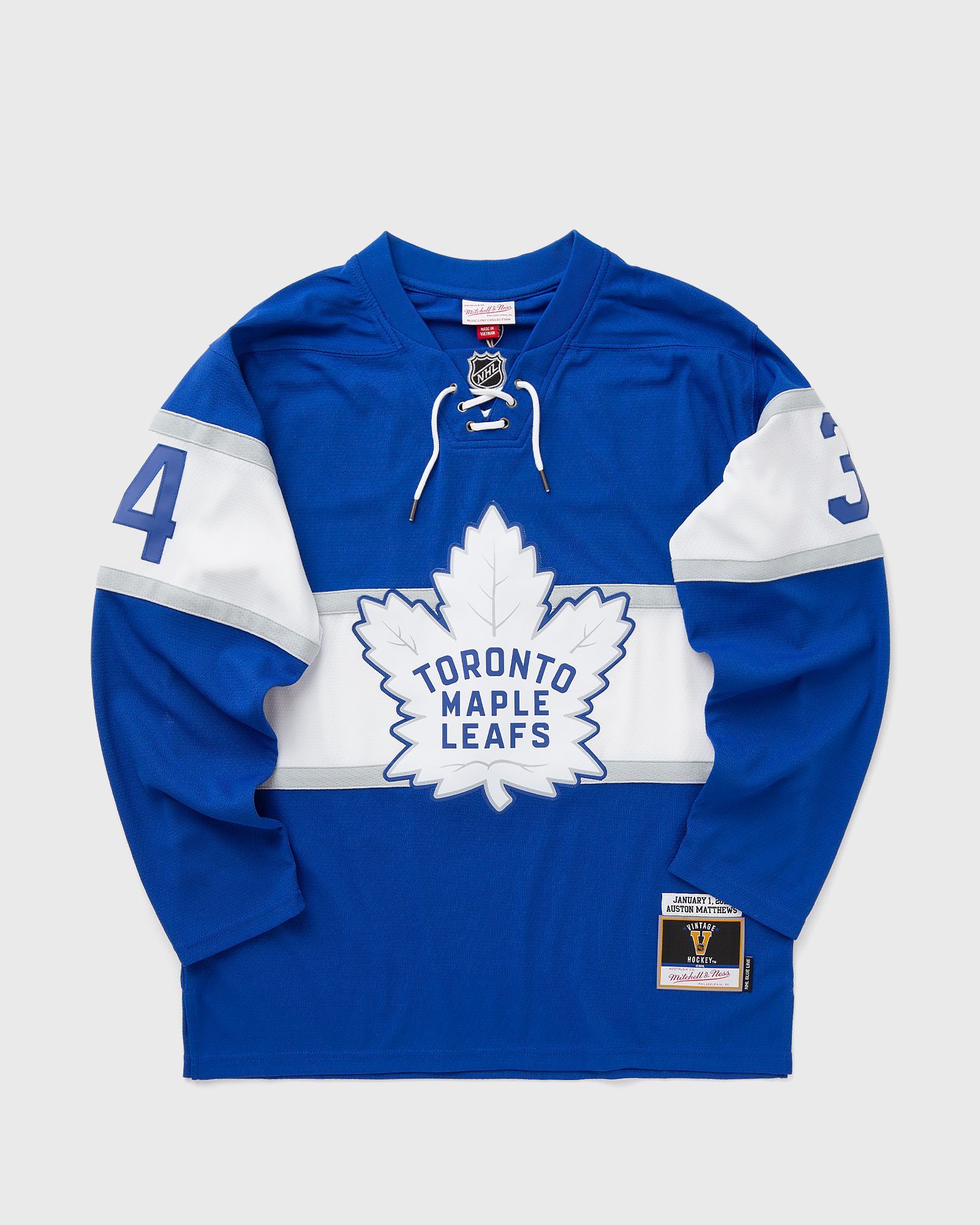 Mitchell & Ness NHL CENTENNIAL CLASSIC JERSEY TORONTO MAPLE LEAFS 2017 AUSTON MATTHEWS #34 men Jerseys blue in Größe:M Mitchell & Ness NHL CENTENNIAL CLASSIC JERSEY TORONTO MAPLE LEAFS 2017 AUSTON MATTHEWS #34 men Jerseys blue in Größe:M von Mitchell & Ness