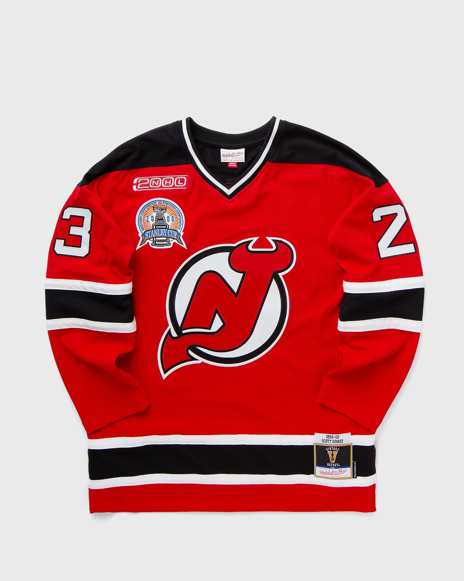 Mitchell & Ness NHL JERSEY NEW JERSEY DEVILS 1999 SCOTT GOMEZ #23 men Jerseys red in Größe:M Mitchell & Ness NHL JERSEY NEW JERSEY DEVILS 1999 SCOTT GOMEZ #23 men Jerseys red in Größe:M von Mitchell & Ness
