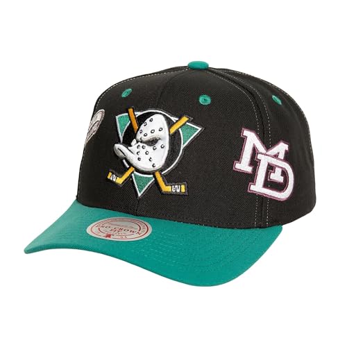 Mitchell & Ness NHL Overbite Pro Snapback Cap Anaheim Ducks von Mitchell & Ness