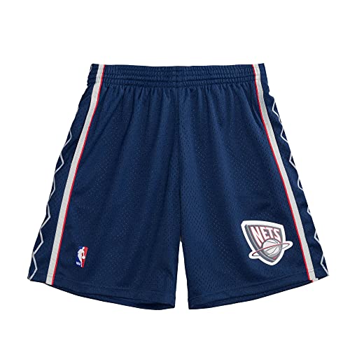Mitchell & Ness New Jersey Nets 2006-07 Swingman NBA Shorts Navy von Mitchell & Ness