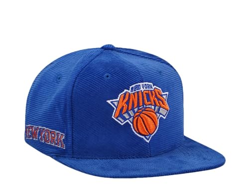 Mitchell & Ness New York Knicks Blue Cord Throwback Snapback Cap von Mitchell & Ness