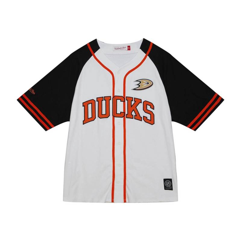 Mitchell & Ness Practice Day Jersey - Anaheim Ducks von Mitchell & Ness