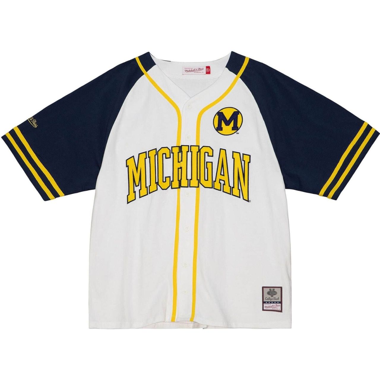 Mitchell & Ness Practice Day Jersey - University of Michigan Mitchell & Ness Practice Day Jersey - University of Michigan von Mitchell & Ness