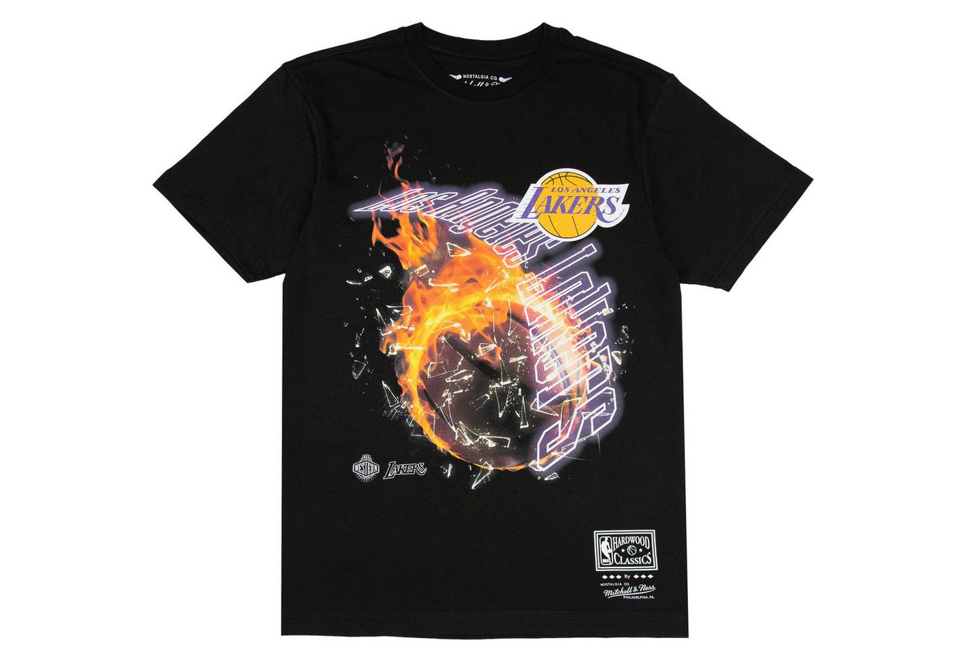 Mitchell & Ness Print-Shirt BLAZE Los Angeles Lakers von Mitchell & Ness