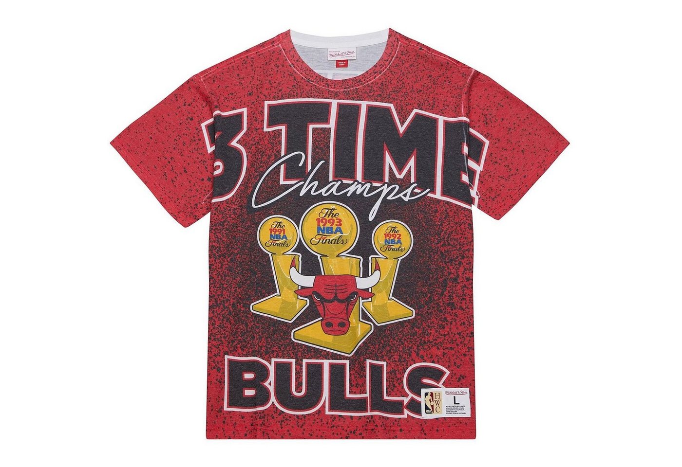 Mitchell & Ness Print-Shirt CHAMP CITY Chicago Bulls von Mitchell & Ness