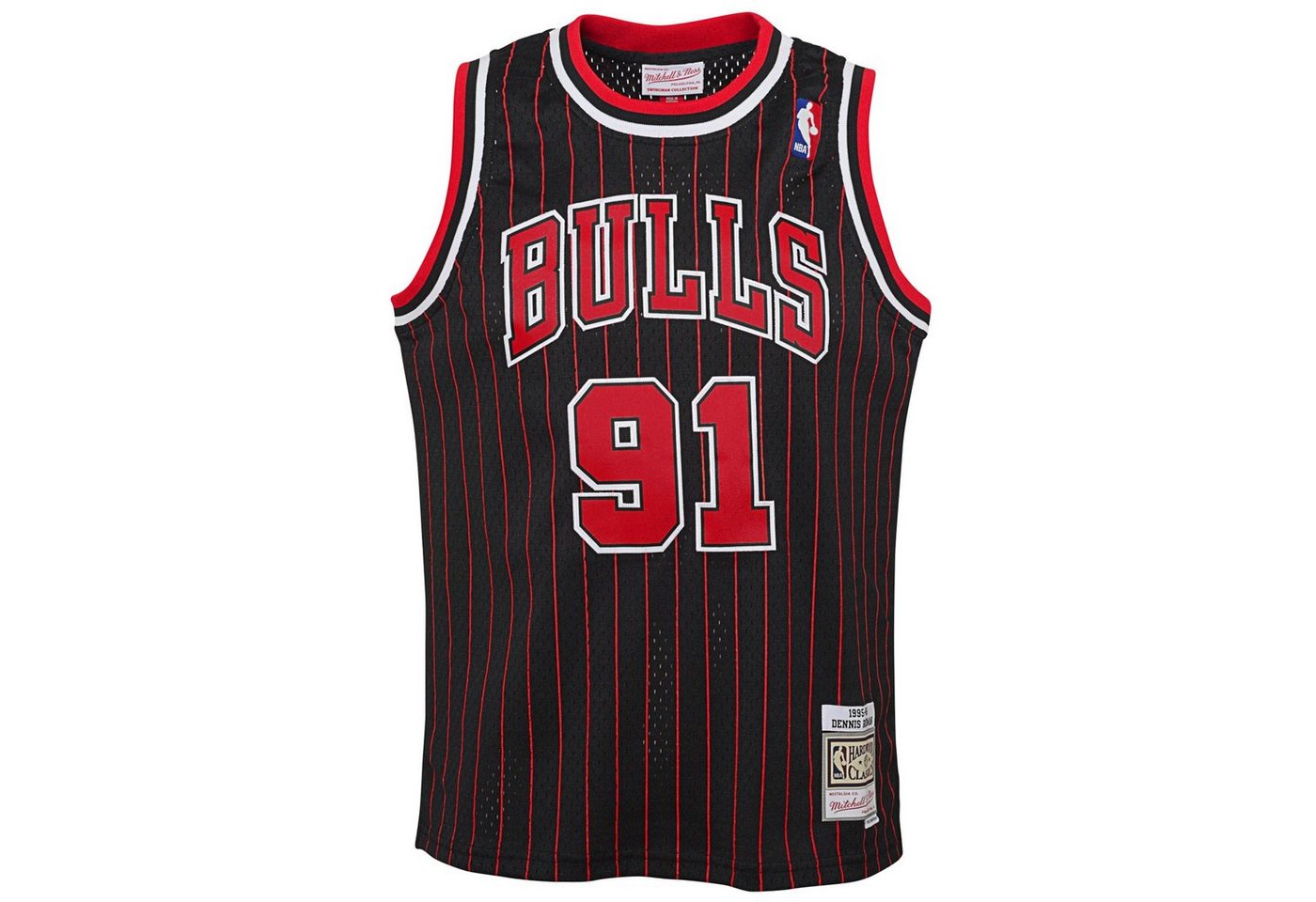 Mitchell & Ness Print-Shirt Swingman Jersey Chicago Bulls 9596 Dennis Rodman von Mitchell & Ness