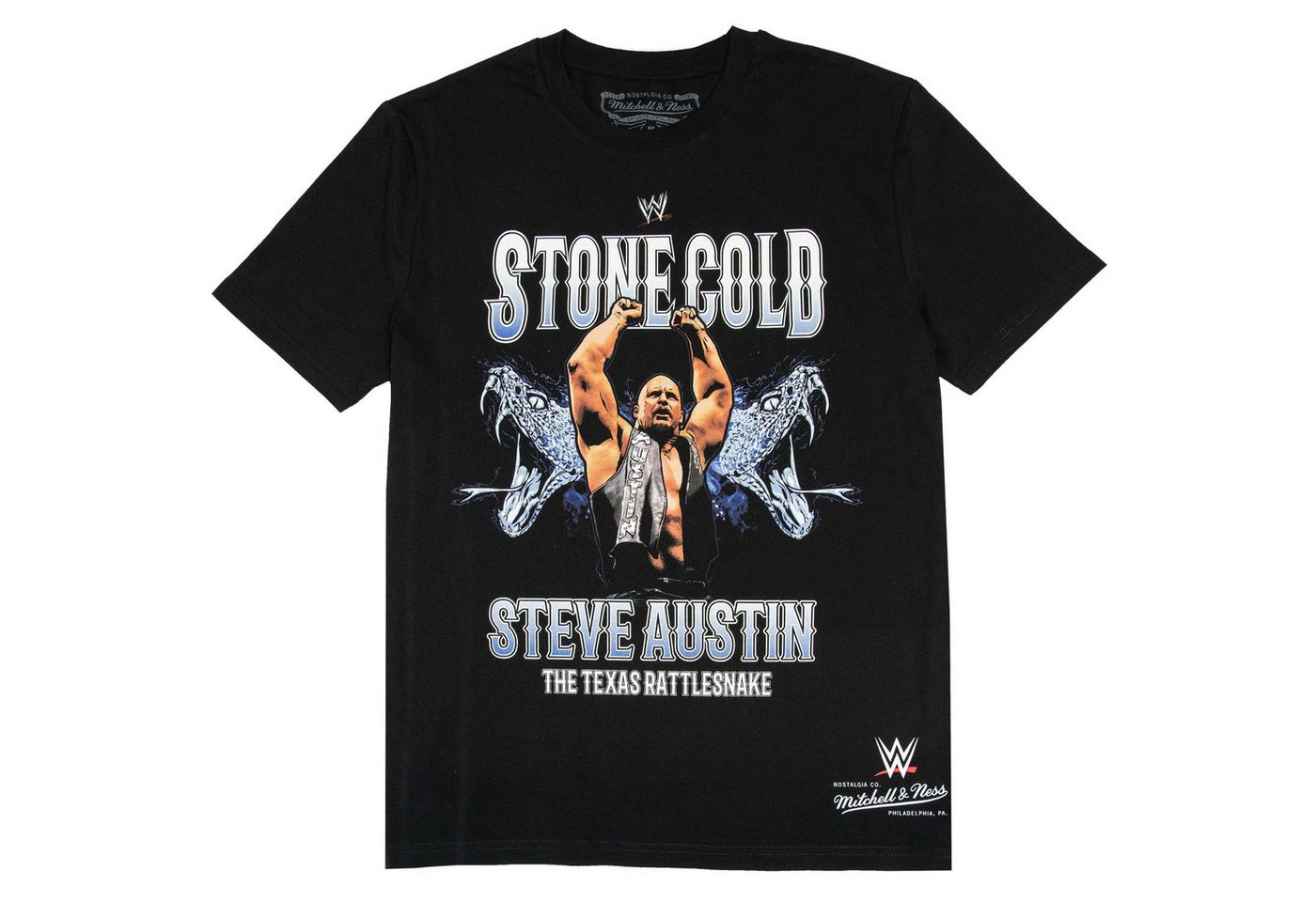 Mitchell & Ness Print-Shirt WWE LEGENDS Cold Steve Austin von Mitchell & Ness
