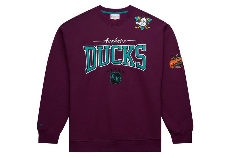 Mitchell & Ness Rundhalspullover BACKPRINT Anaheim Ducks von Mitchell & Ness
