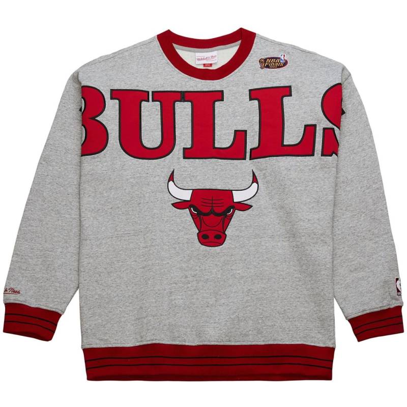 Mitchell & Ness SATIN Fleece Pullover Chicago Bulls von Mitchell & Ness