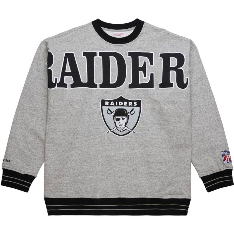Mitchell & Ness SATIN Fleece Pullover Oakland Raiders von Mitchell & Ness