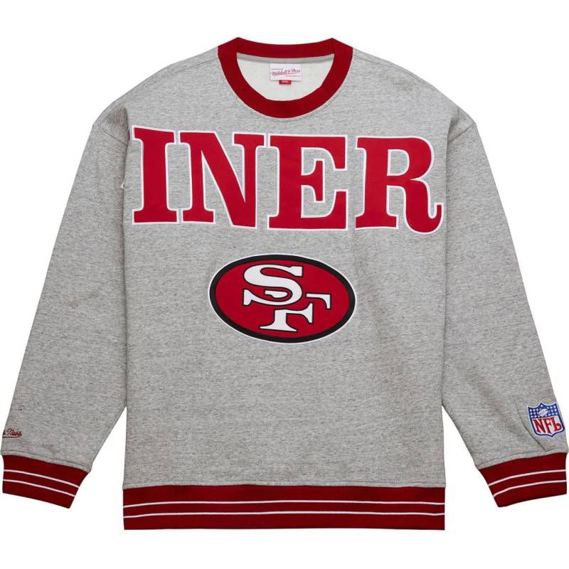 Mitchell & Ness SATIN Fleece Pullover San Francisco 49ers von Mitchell & Ness