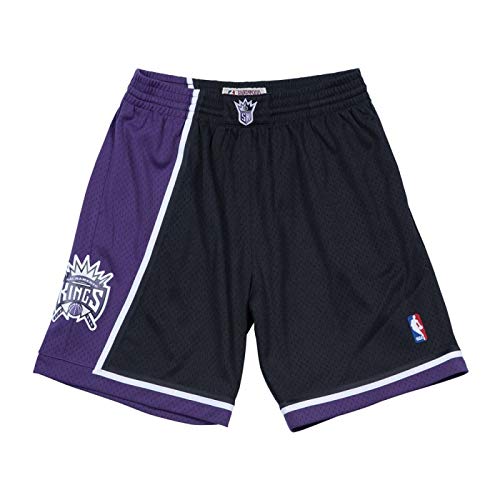 Mitchell & Ness Sacramento Kings 2000-01 Swingman NBA Shorts Schwarz, XL von Mitchell & Ness