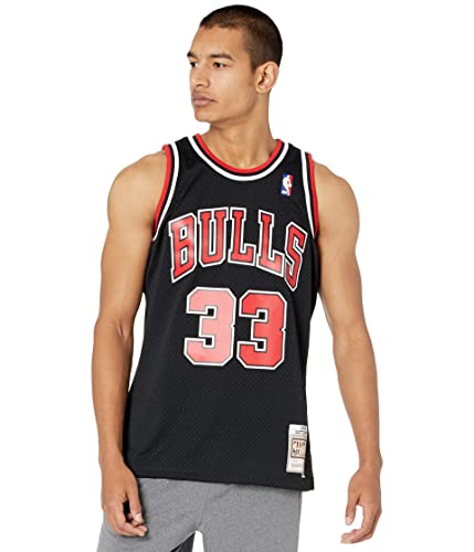 Mitchell & Ness NBA Hardwood Classics Swingman Jersey Chicago Bulls 1997-98 - Scottie Pippen, L von Mitchell & Ness