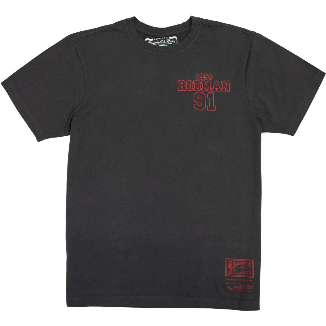 Mitchell & Ness Shirt - BACKPRINT Dennis Rodman schwarz von Mitchell & Ness