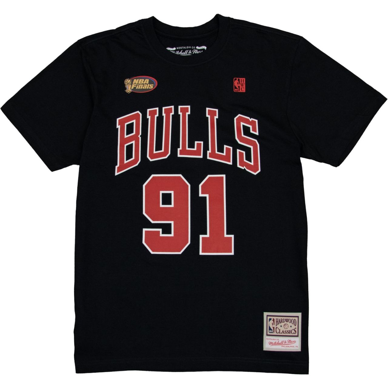 Mitchell & Ness Shirt - Chicago Bulls Dennis Rodman schwarz von Mitchell & Ness