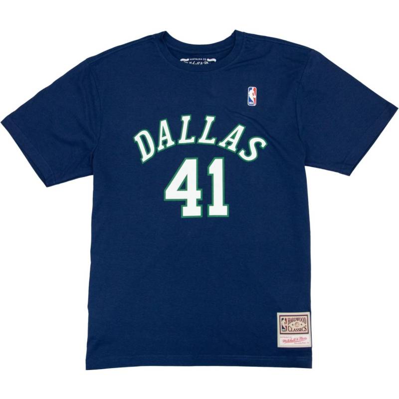 Mitchell & Ness Shirt - Dallas Mavericks Dirk Nowitzki von Mitchell & Ness