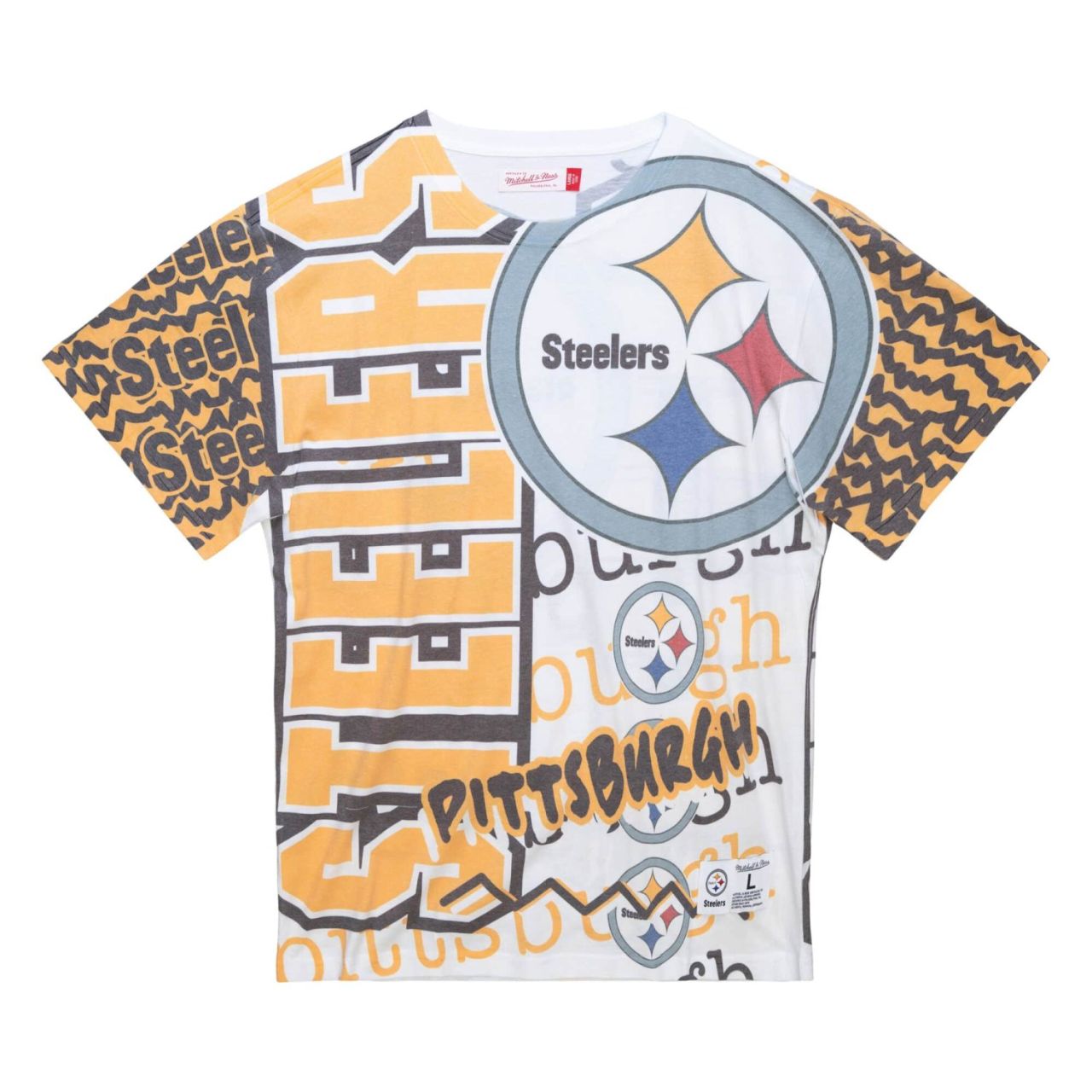 Mitchell & Ness Shirt - JUMBOTRON Pittsburgh Steelers von Mitchell & Ness